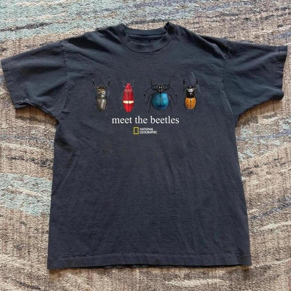 Black T-Shirt, National Geographic Black Beetle T-Shirt